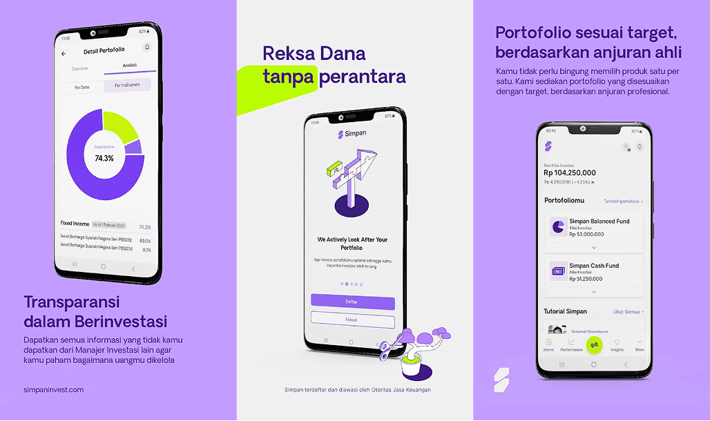 Simpan - Reksa Dana Transparan